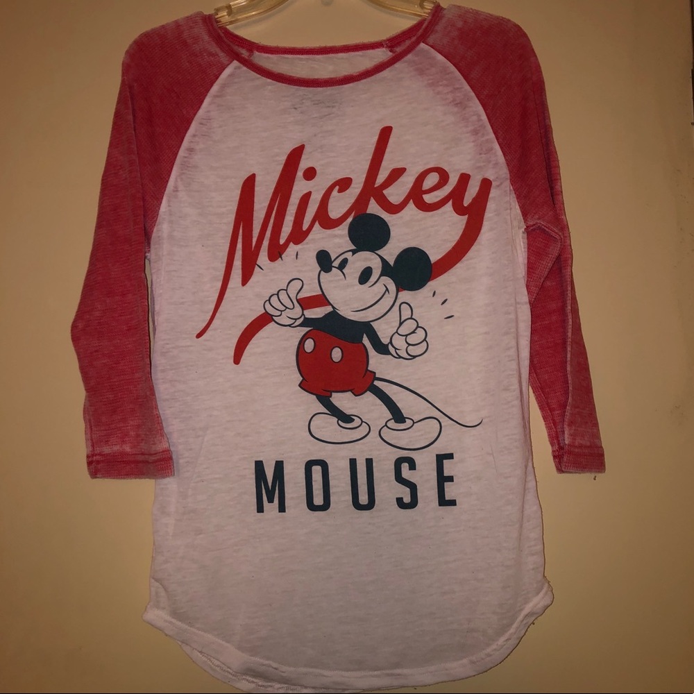 Disney Mickey Mouse Baseball T-Shirt